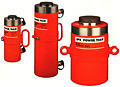RD系列10-500吨双作用液压回油双作用气缸
